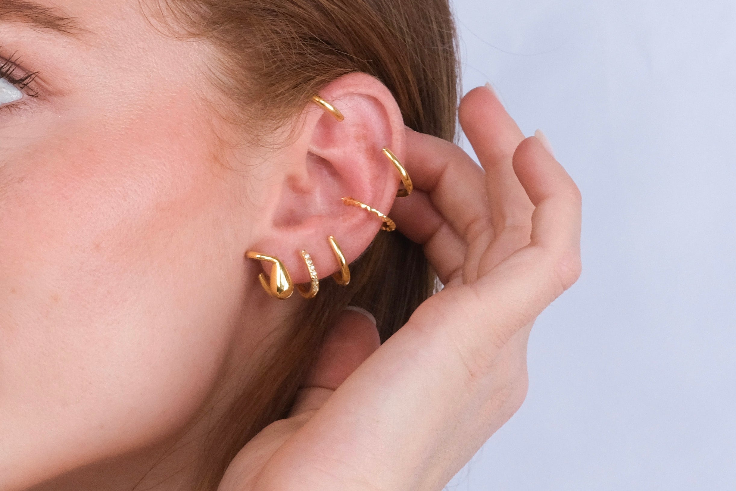 Ear cuff earrings: how to wear them – Bi Silver