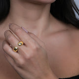 Anello Baghera Placcato Oro