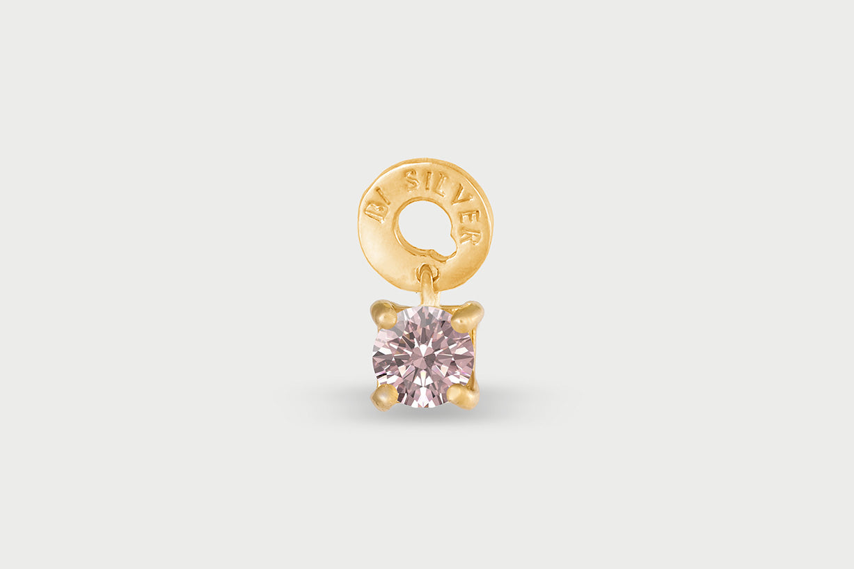 Charm Luce Placcato Oro Multi Hoops