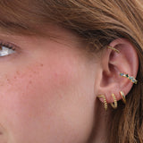 Ear Cuff Multi Anneaux Plaqué Or