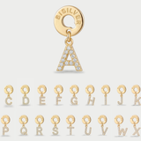 Charm Lettera Placcato Oro Multi Hoops (Copia)