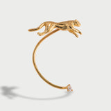 Ear Cuff Maxi Baghera Placcato Oro