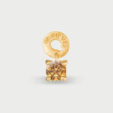 Gold Plated Multi Hoops Light Charm