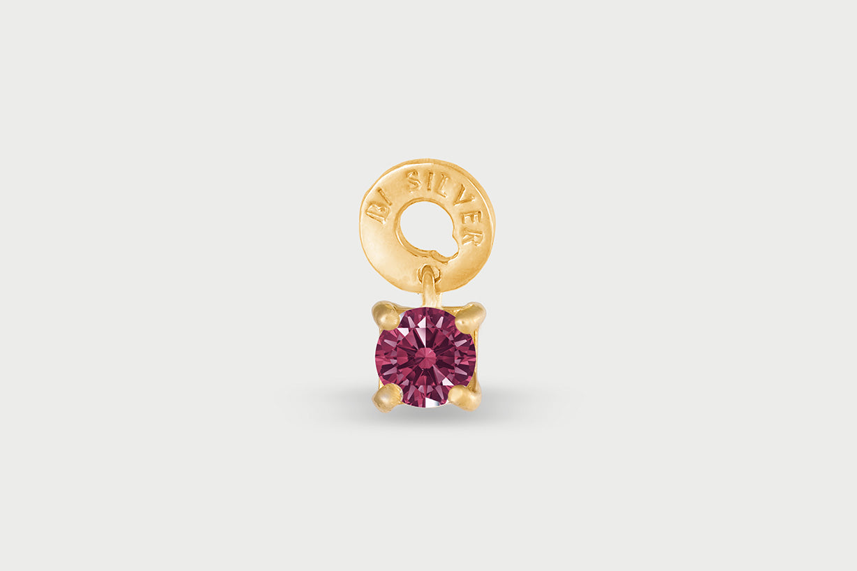 Charm Luce Placcato Oro Multi Hoops