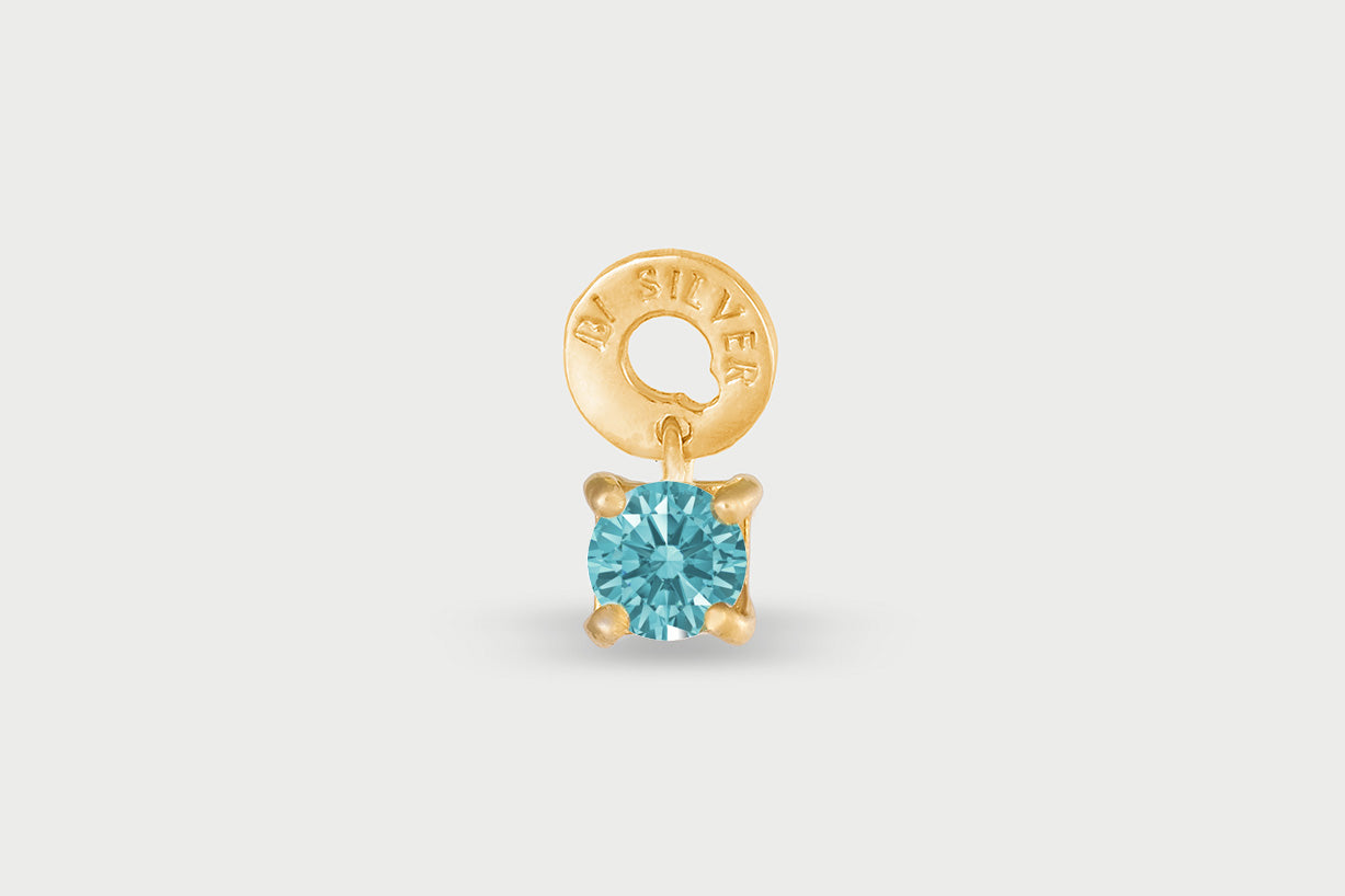 Charm Luce Placcato Oro Multi Hoops