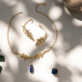 Charm Lapis Placcato Oro