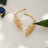 Ear Cuff Maxi Coco Placcato Oro