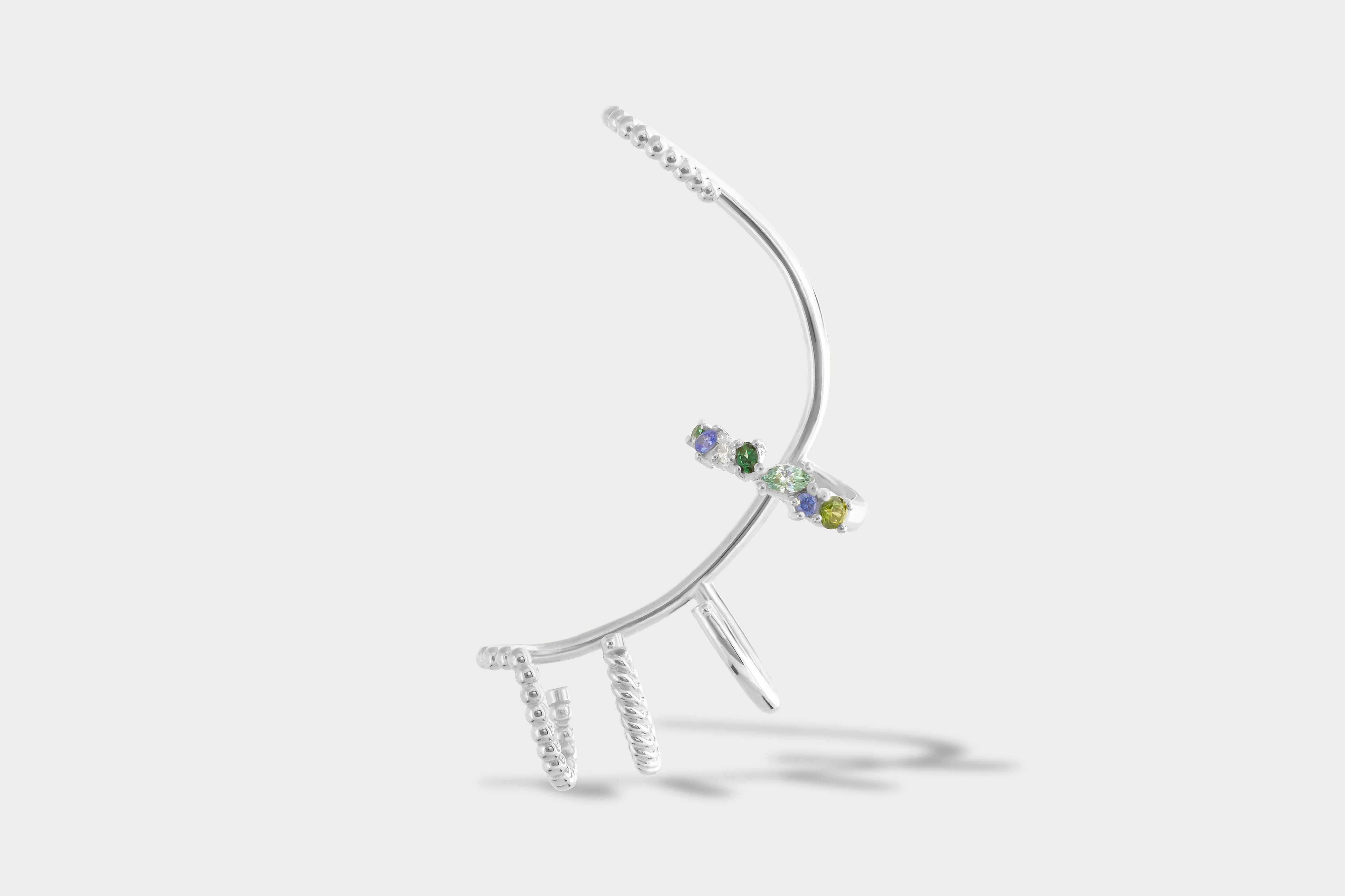 Ear Cuff Multi Hoops Aura