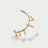 Ear Cuff Multi Hoops Placcato Oro
