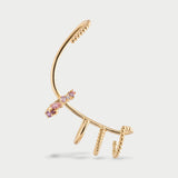 Ear Cuff Multi Anneaux Plaqué Or