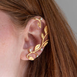 Ear Cuff Maxi Eden Placcato oro