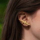 Ear Cuff Maxi Coco Placcato Oro
