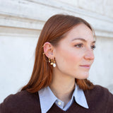 Ear Cuff Multi Hoops Placcato Oro