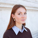 Ear Cuff Multi Hoops Placcato Oro