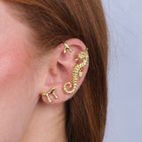 Ear Cuff Maxi Teti Gold Plated