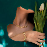 Bracciale Nereide Placcato Oro