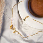 Collana Black Roses - bisilver